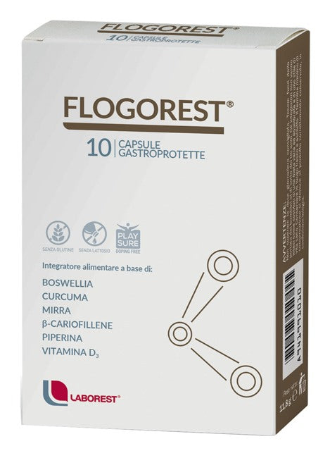 uriach italy flogorest 10 capsule laborest italia