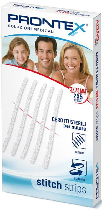 safety prontex stitch strips 3x75 10 pezzi prontex