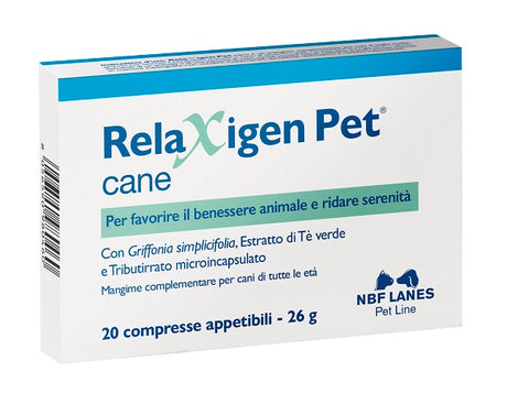 nbf lanes vet relaxigen pet cane blister 20 compresse appetibili n b f lanes ean 8056590980460