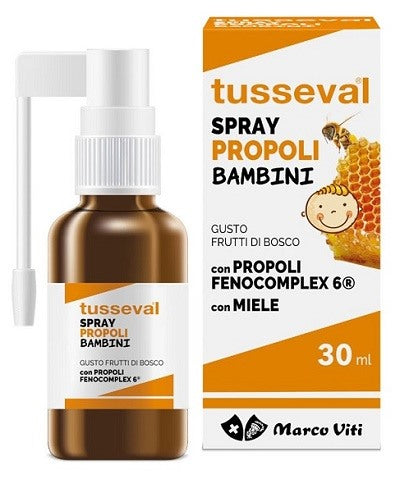marco viti tusseval gola propoli spray per bambini 30 ml tusseval ean 8050519571265