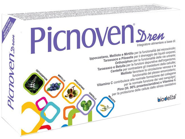 biodelta picnoven dren 100 compresse 62 g biodelta