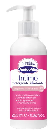 zeta farmaceutici euphidra amidomio intimo detergente idratante 250 ml euphidra ean 8056772634259