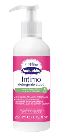 zeta farmaceutici euphidra amidomio intimo detergente attivo 250 ml euphidra ean 8056772634273