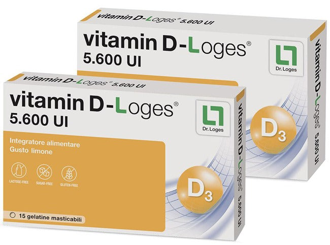 biofarmex vitamin d loges 30 gelatine masticabili gusto limone 42 g biofarmex