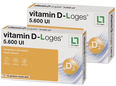 biofarmex vitamin d loges 30 gelatine masticabili gusto limone 42 g biofarmex