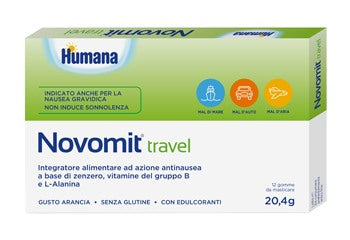 humana italia novomit travel 12 gomme da masticare gusto arancia humana ean 8031575679119