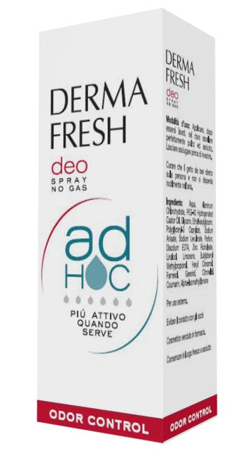 cooper ch dermafresh deo spray no gas ad hoc odor control deodorante 100 ml dermafresh ean 8019629004896