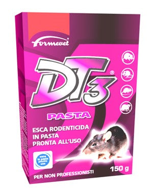 vet paraf dt3 pasta esca rodenticida pronta alluso 150 g liphatech ean 8033638272787