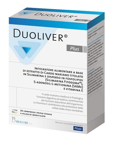 biocure duoliver plus 24 compresse biocure