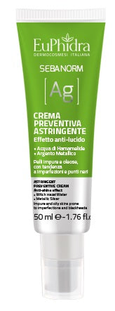 zeta farmaceutici euphidra sebanorm ag crema preventiva 50 ml euphidra ean 8056772634839
