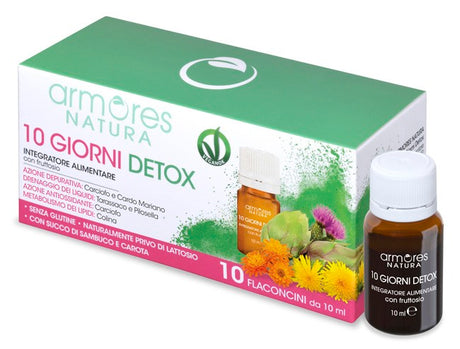 syrio armores natura 10 giorni detox 10 flaconcini da 10 ml ean 8052783720219