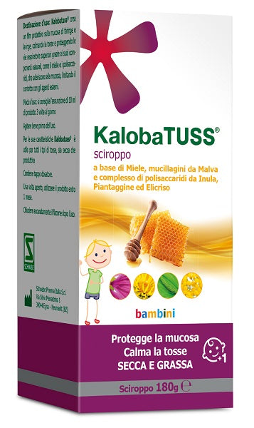 schwabe kalobatuss bambini sciroppo 180 g schwabe pharma italia ean 8057157500060