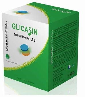 biogroup glicasin 20 bustine da 35 g officine naturali