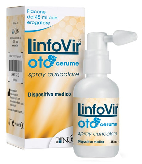noos linfovir oto cerume spray auricolare 45 ml linfovir ean 8437017221289