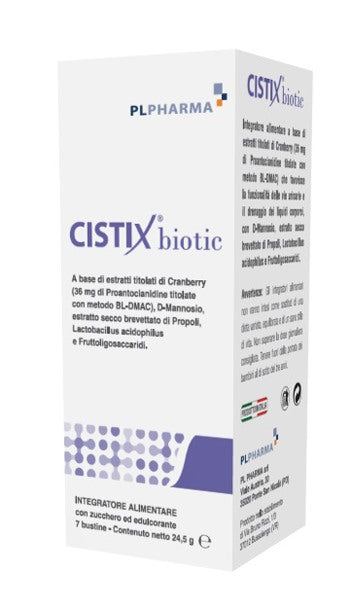 pl pharma cistix biotic 7 bustine pl pharma