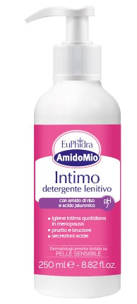 zeta farmaceutici euphidra amidomio intimo detergente lenitivo ph 7 250 ml euphidra ean 8056772635294