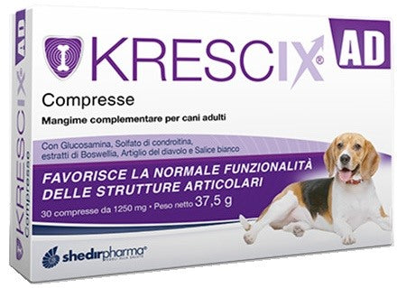 shedir pharma vet krescix ad 30 compresse divisibili