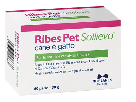 nbf lanes vet ribes pet sollievo blister 60 perle n b f lanes ean 8056590980682