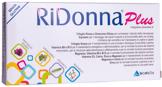 biodelta ridonna plus 30 compresse biodelta
