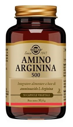 solgar italia amino arginina 500 50 capsule vegetali solgar ean 0033984012387