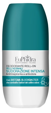 zeta farmaceutici euphidra deo roll on sudorazione intensa 50 ml euphidra ean 8056772639827