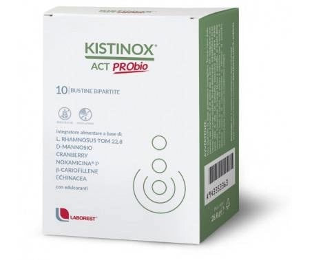 uriach italy kistinox act probio 10 bustine laborest kistinox