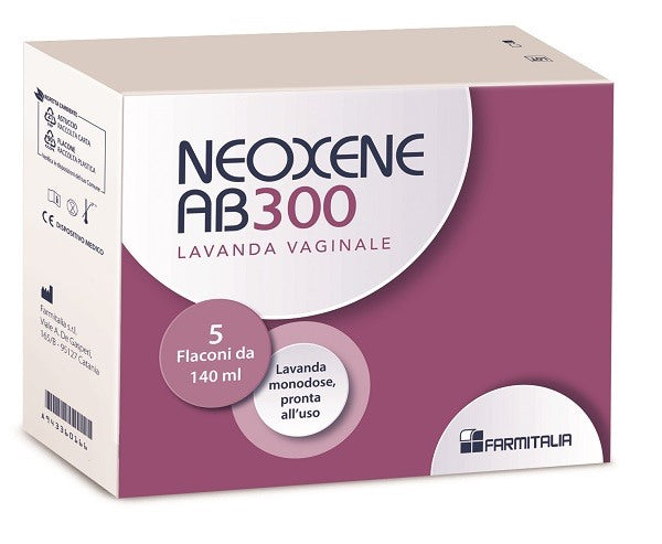 farmitalia neoxene ab 300 lavanda vaginale 5 flaconi da 140 ml