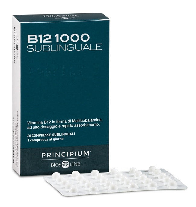 bios line principium b12 1000 60 compresse sublinguali principium ean 8030243024053