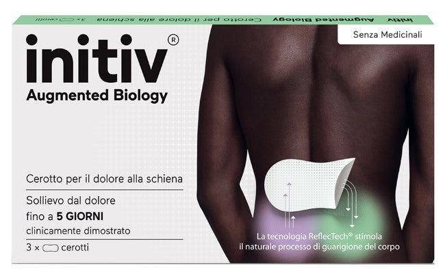 opella healthcare cerotto dolore schiena initiv 3 pezzi