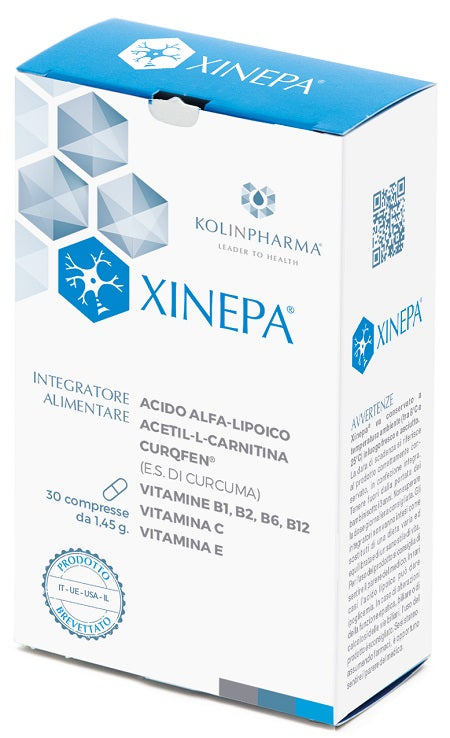 kolinpharma xinepa 30 compresse kolinpharma ean 8050880570089