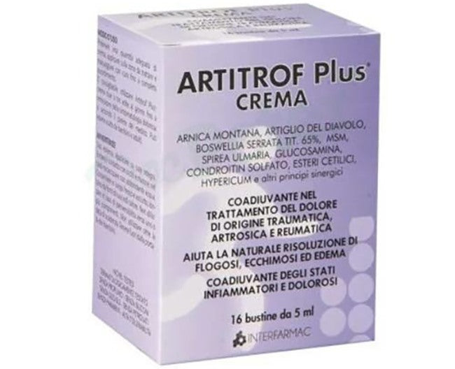 interfarmac artitrof plus crema 16 bustine da 5 ml interfarmac ean 0806891014498