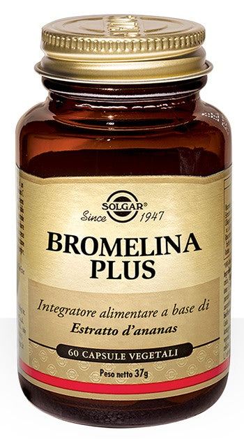 solgar italia bromelina plus 60 capsule solgar ean 0033984003941