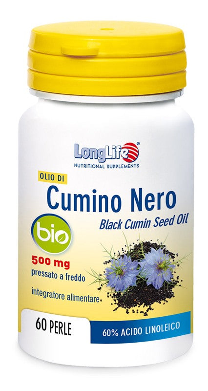 longlife longlife olio di cumino nero bio 60 perle long life ean 8054521003790
