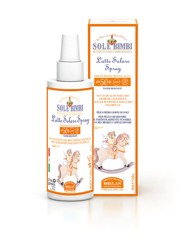 helan sole bimbi latte solare spray spf50 100 ml helan ean 8058774306523
