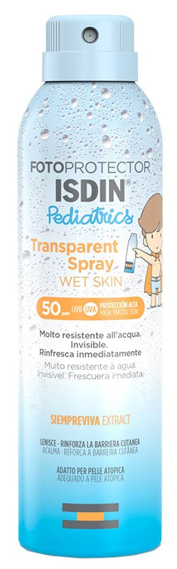 isdin fotoprotector ped trasparent sprat spf50 250 ml isdin ean 8429420187986
