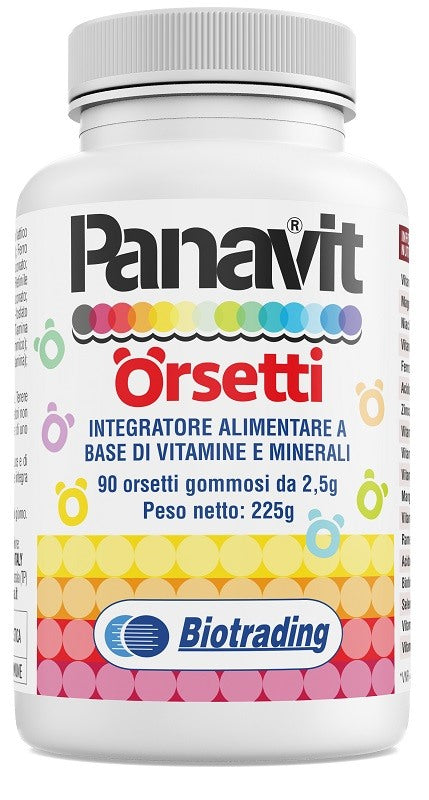 biotrading panavit orsetti gommosi 90 pezzi
