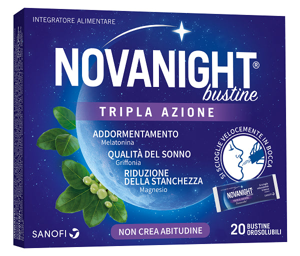 opella healthcare novanight 20 bustine tripla azione novanight