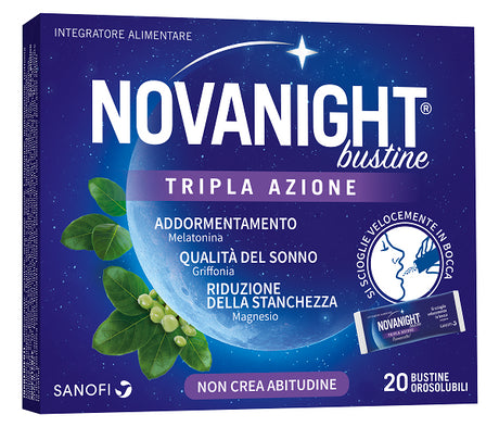 opella healthcare novanight 20 bustine tripla azione novanight