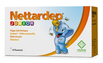 erbozeta elp nettardep junior 10 flaconcini da 15 ml erbozeta