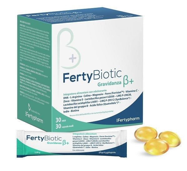biocure fertybiotic gravidanza beta 30 stick 30 capsule biocure