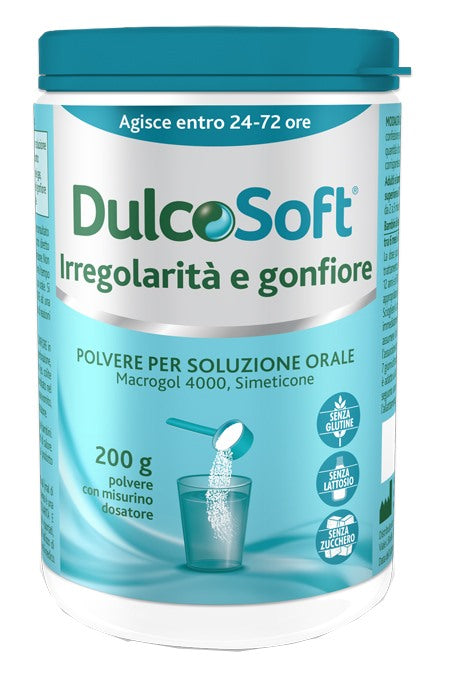 opella healthcare dulcosoft irregolarita e gonfiore polvere solubile 200 g dulco