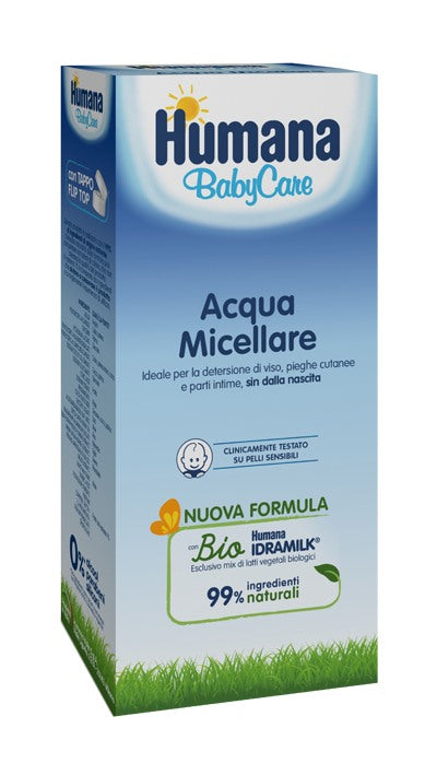 humana italia humana baby care acqua micellare 300 ml humana ean 8031575651283