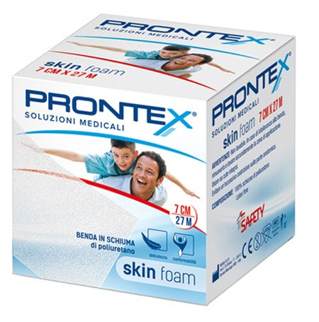 safety spa benda in schiuma prontex skin foam m 27 x 7 cm bianco prontex