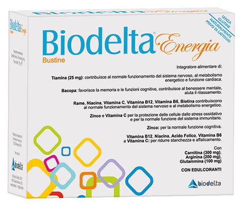 biodelta biodelta energia 20 bustine biodelta