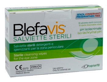 oftalpharma blefavis salviette sterili 18 pezzi