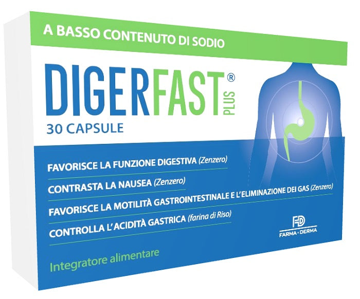 farma derma digerfast plus 30 capsule digerfast