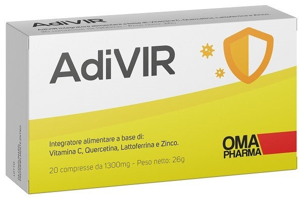 omapharma adivir 20 compresse