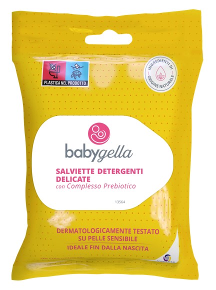 cooper ch babygella prebiotic salviettine 15 pezzi babygella ean 8019629005299