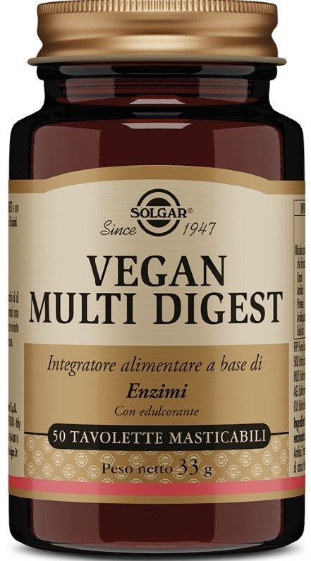 solgar italia vegan multi digest 50 tavolette masticabili solgar ean 0033984013308