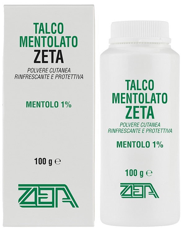 zeta farmaceutici talco mentolato zeta 100 g zeta farmaceutici